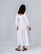 Біла лляна сукня з вишивкою Мить