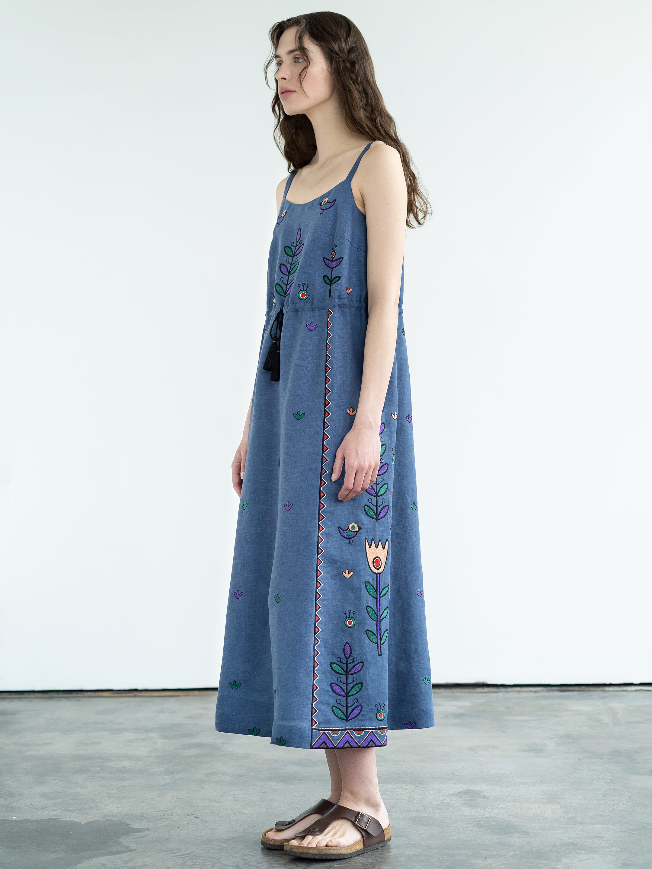 Сукня-сарафан з вишивкою «Gushul Dress» ціна
