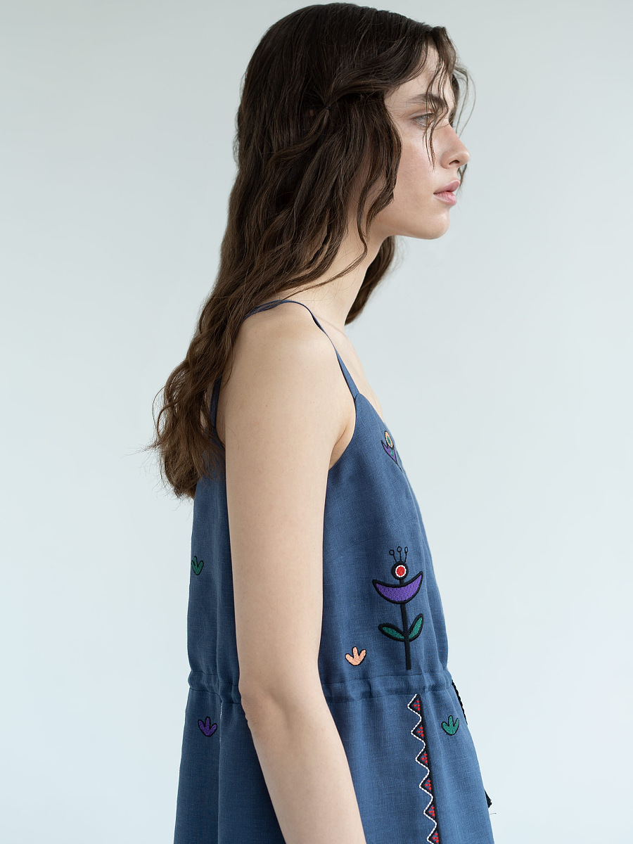 Сукня-сарафан з вишивкою Gushul Dress [0]