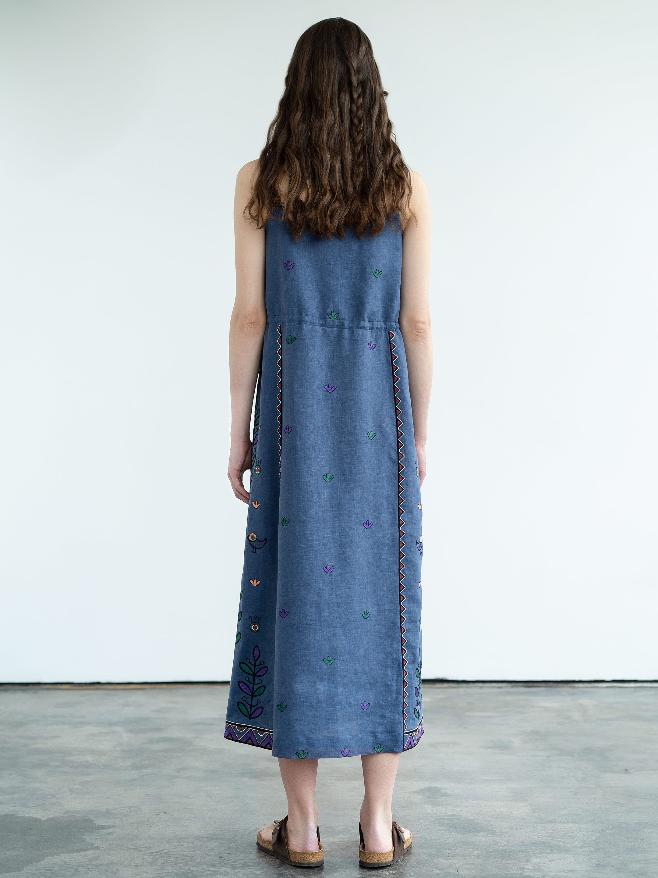Сукня-сарафан з вишивкою «Gushul Dress» фото
