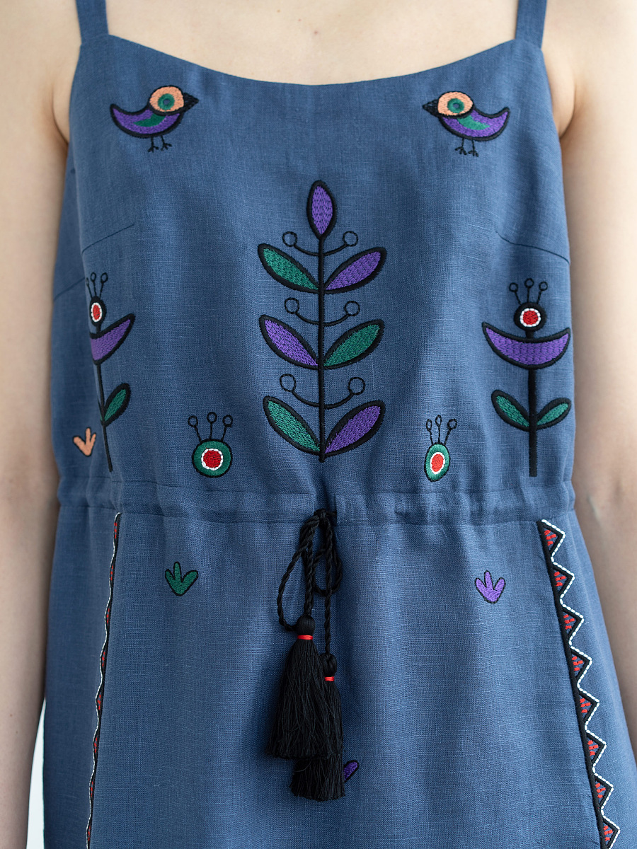 Сукня-сарафан з вишивкою Gushul Dress [0]