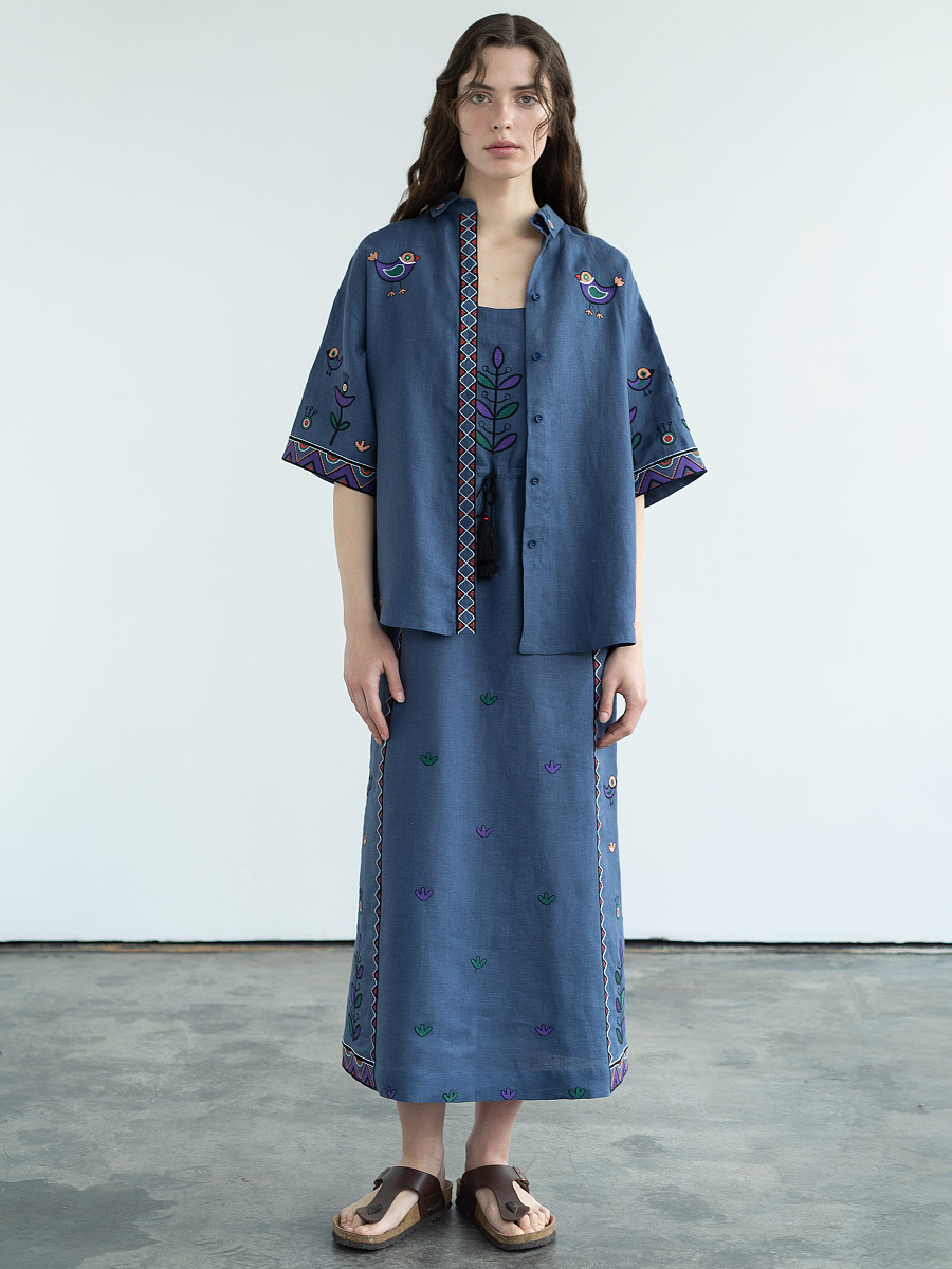 Сукня-сарафан з вишивкою Gushul Dress [0]