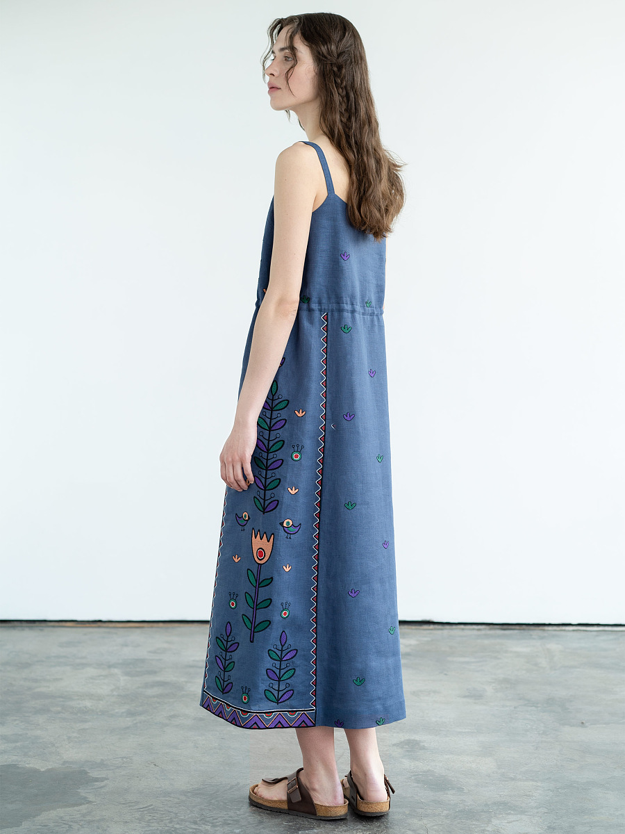 Сукня-сарафан з вишивкою Gushul Dress [0]