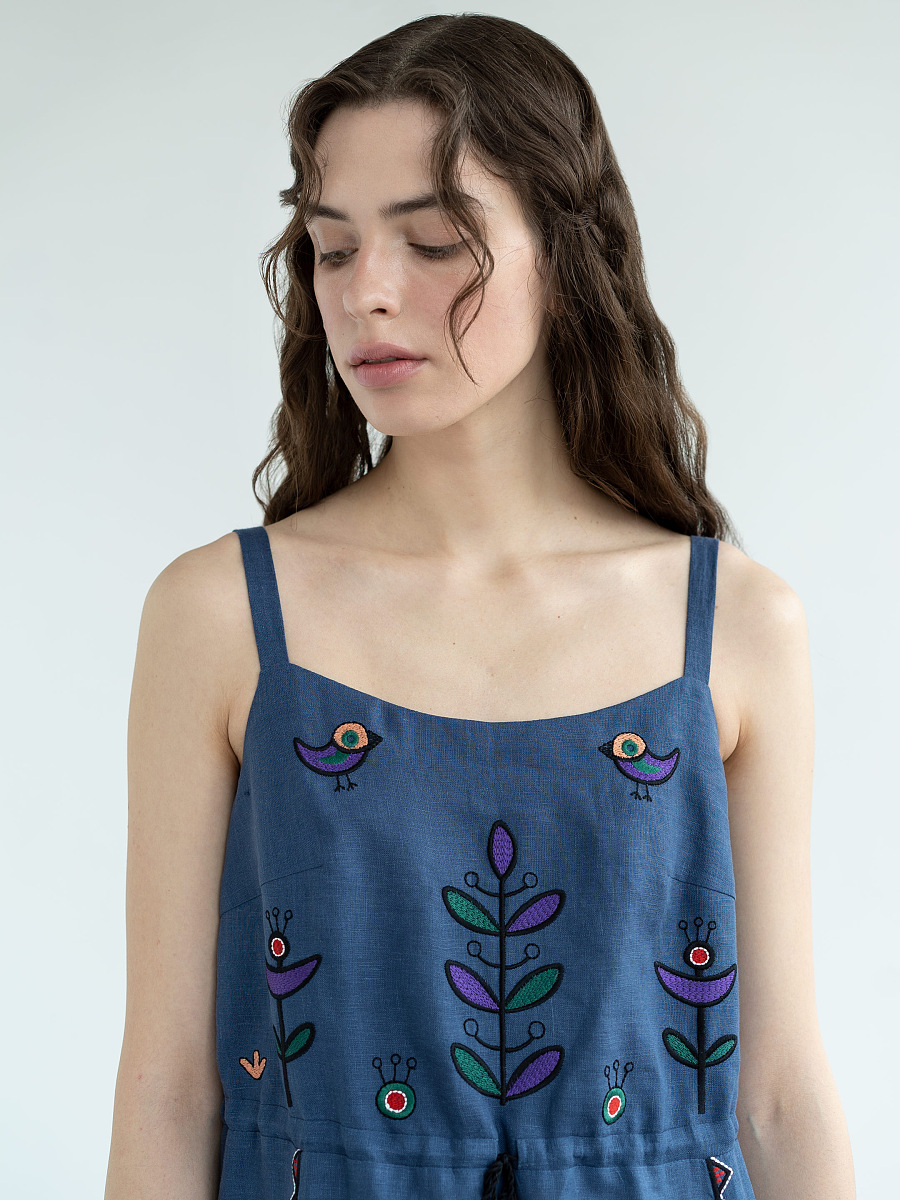 Сукня-сарафан з вишивкою Gushul Dress [0]