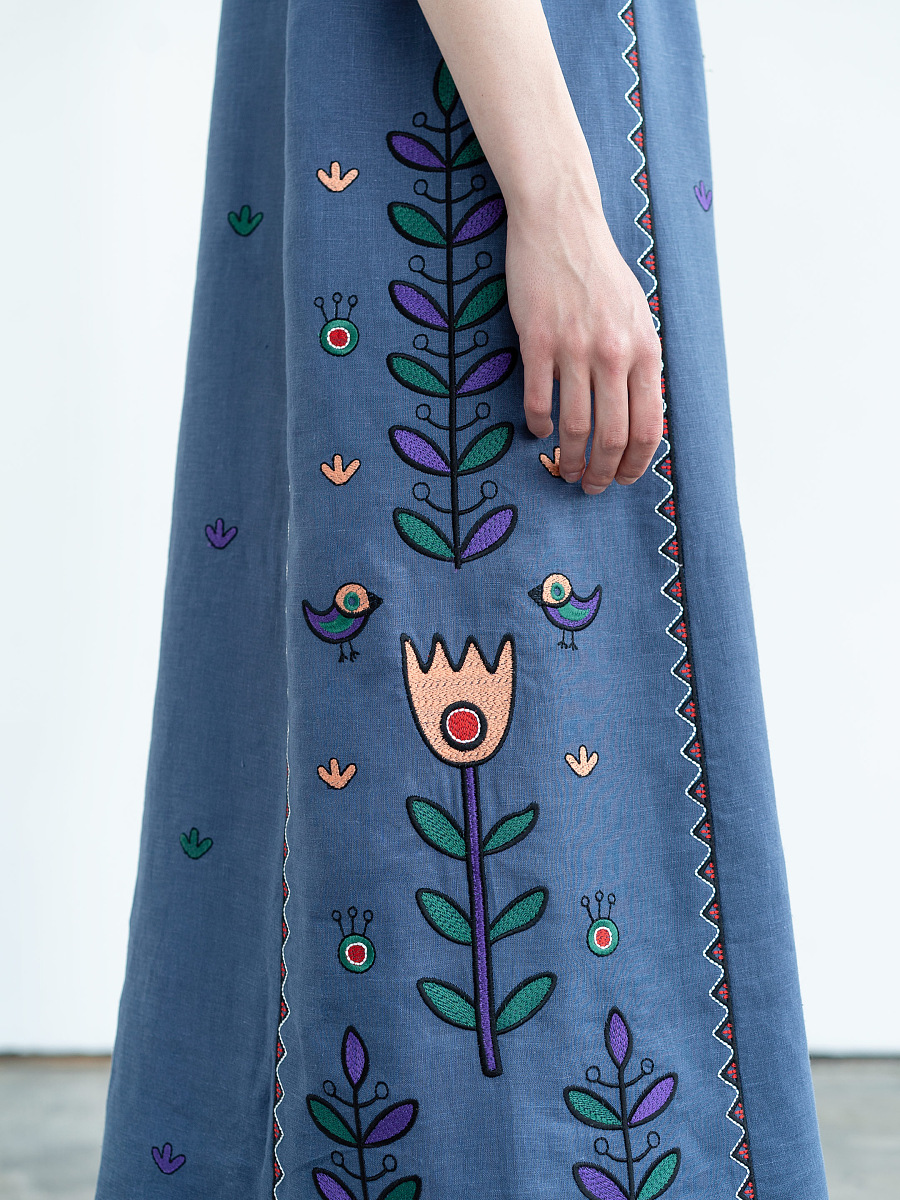 Сукня-сарафан з вишивкою Gushul Dress [0]