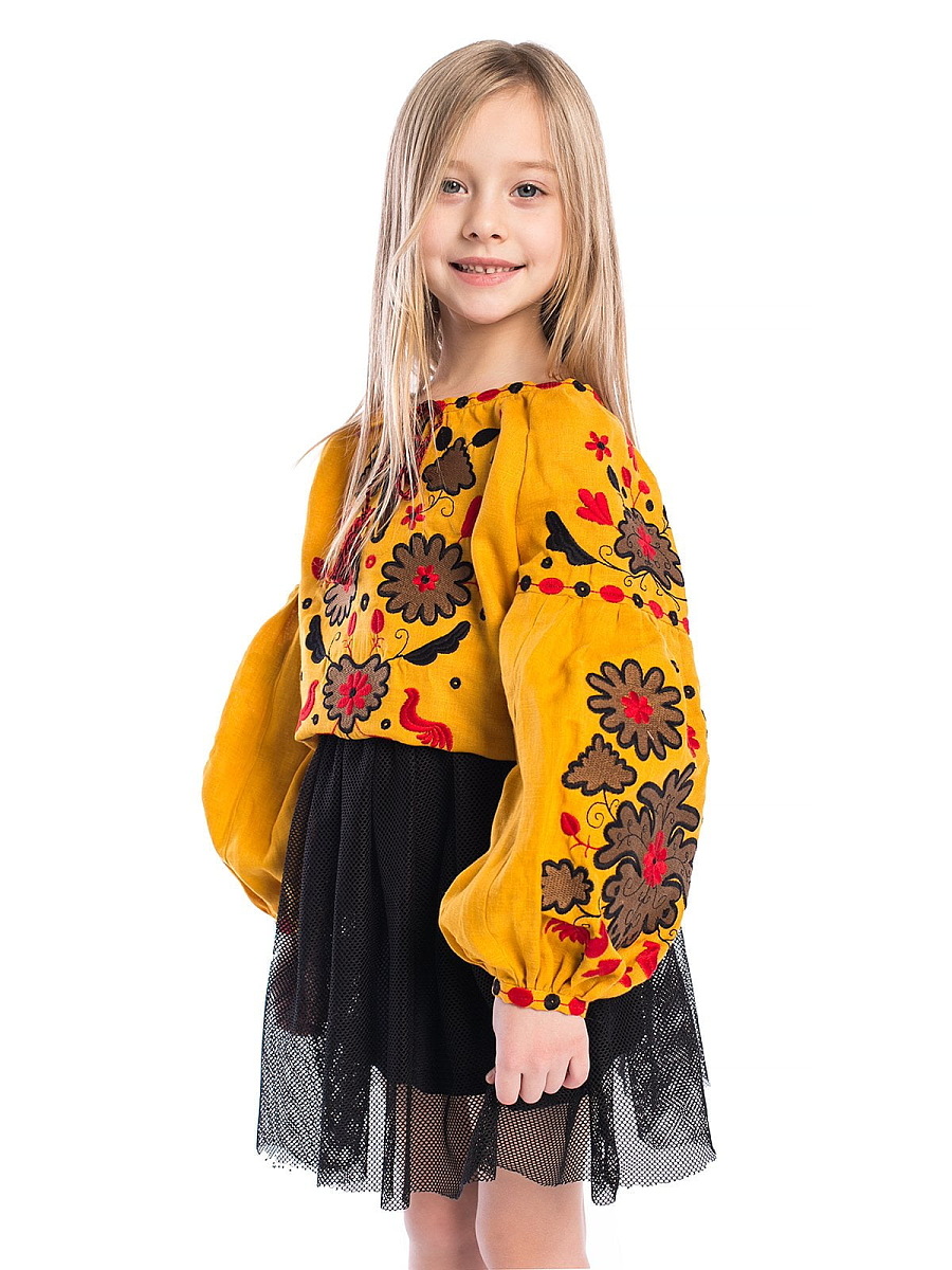 Вишиванка для дівчинки Pride Kids [0]