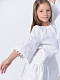 Вишита сукня з білого льону Lavina
