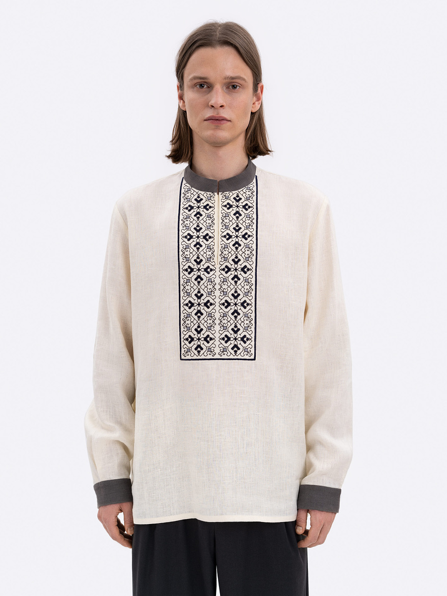 Чоловіча сорочка з вишивкою TOR  фото