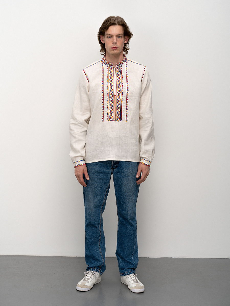 Чоловіча вишиванка регіону Опілля Yavorivska  фото 3