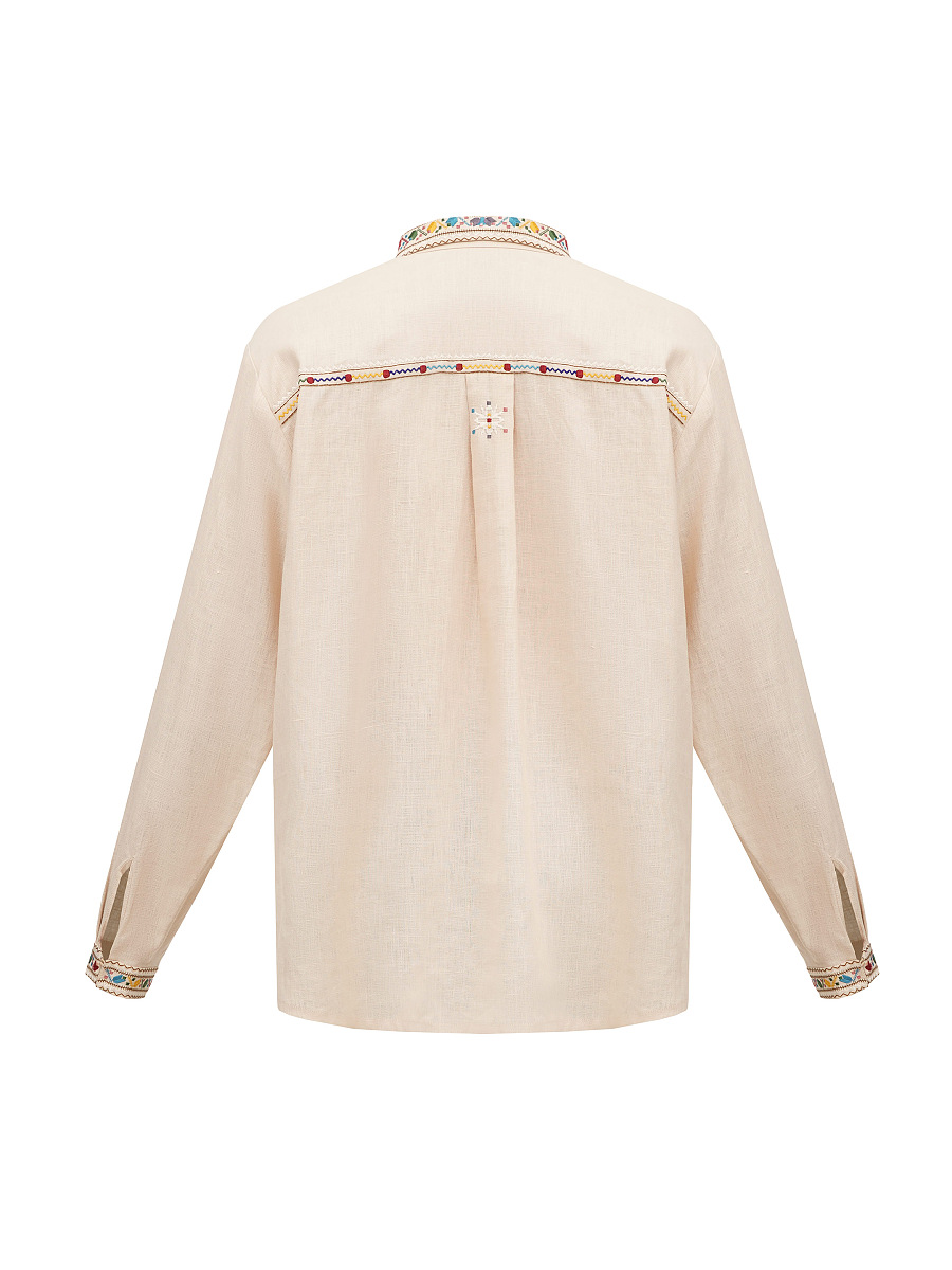 Чоловіча вишиванка з коміром регіон Поділля Veremiy  фото 7