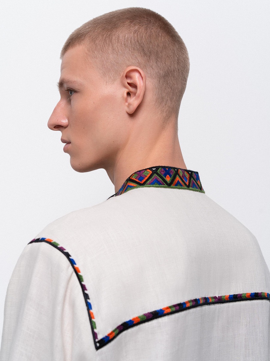 Чоловіча вишиванка регіону Покуття Ivan  фото 3