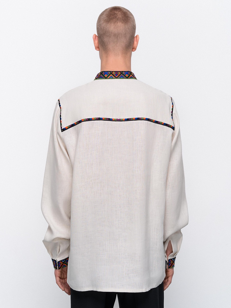 Чоловіча вишиванка регіону Покуття Ivan  фото 4