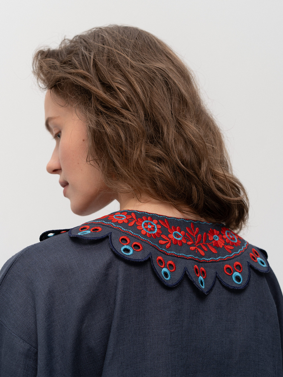 Коротка вишита сукня Лемківщини Lemky  фото 3