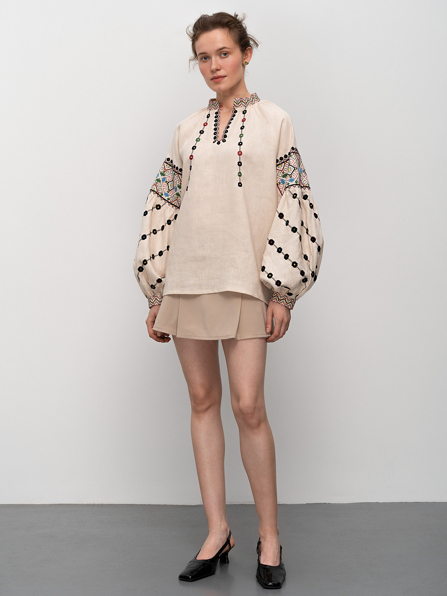 Жіноча сорочка регіону Опілля Berezhany  фото 3