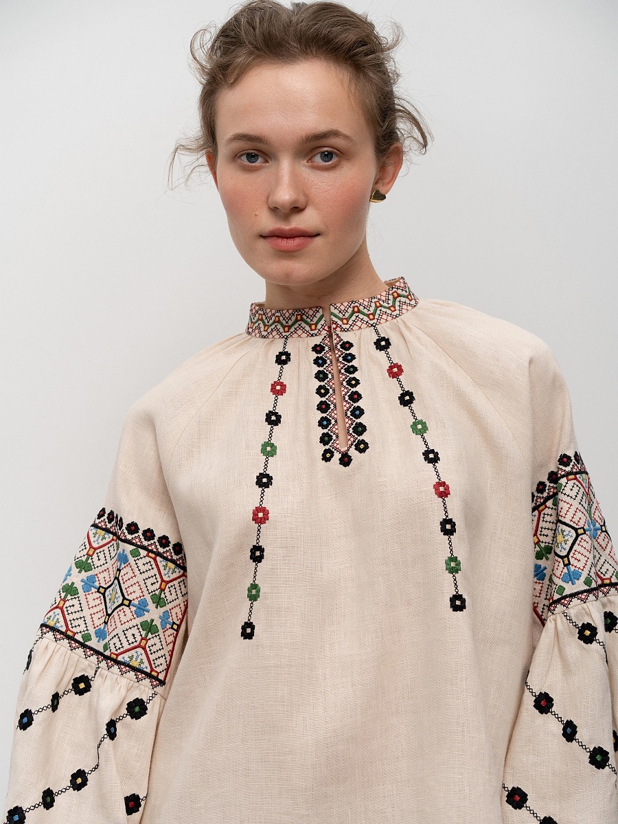 Жіноча сорочка регіону Опілля Berezhany  фото 4