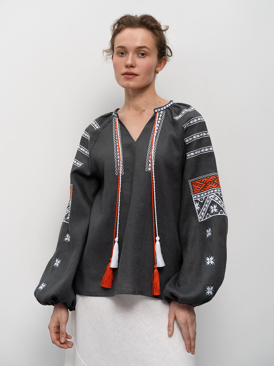 Жіноча вишиванка регіону Поділля Odeska 1  фото 5