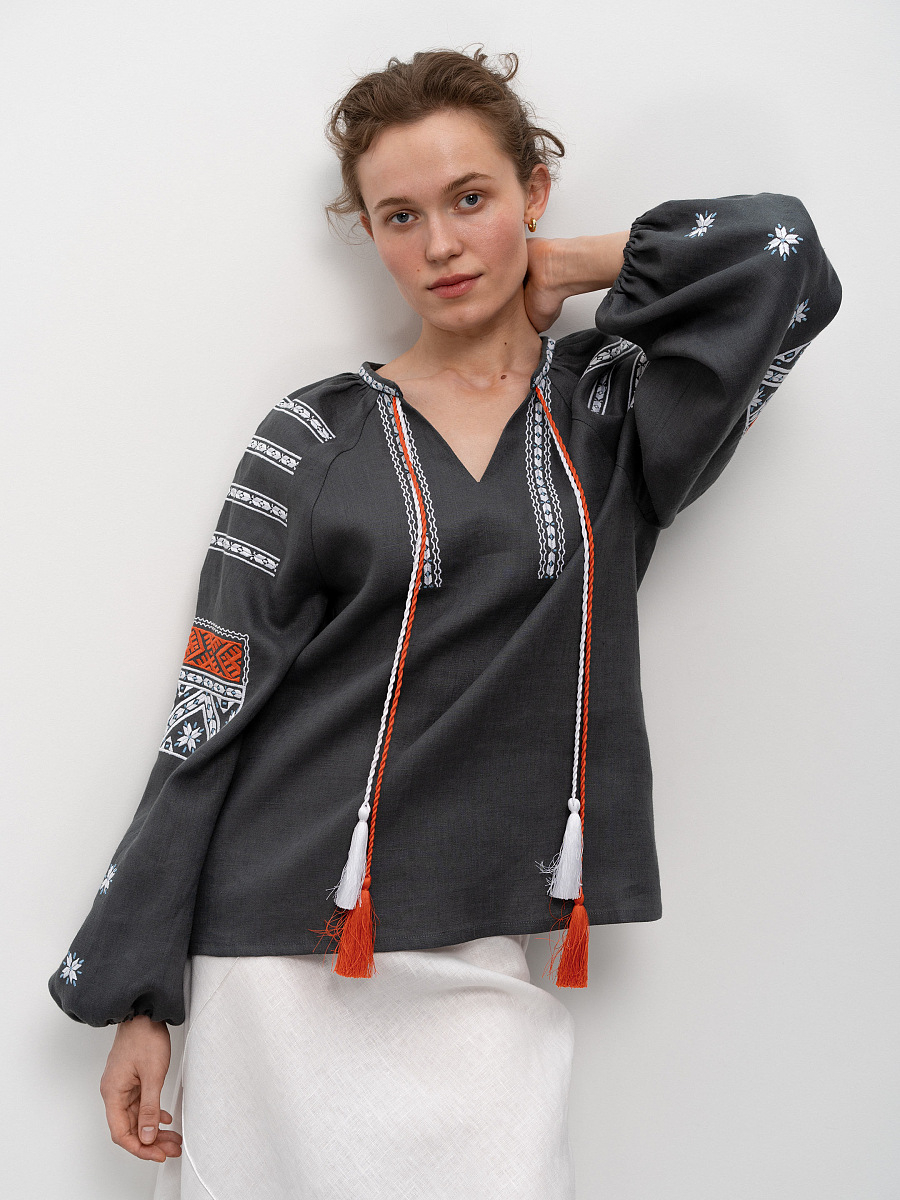 Жіноча вишиванка регіону Поділля Odeska 1  фото