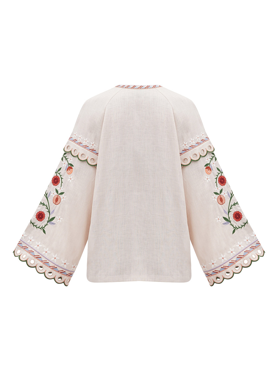 Жіноча вишита блуза присвячена Сходу Abrykosy W  фото 9