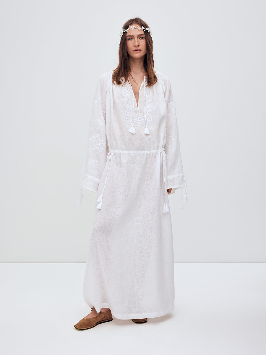 Сукня вільного крою "Лісова Мавка"  фото