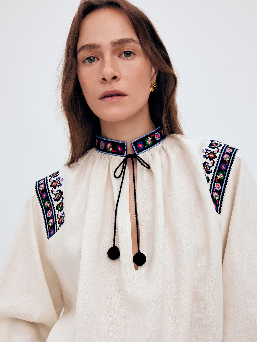 Жіноча вишита сорочка "Ольга"  фото 7