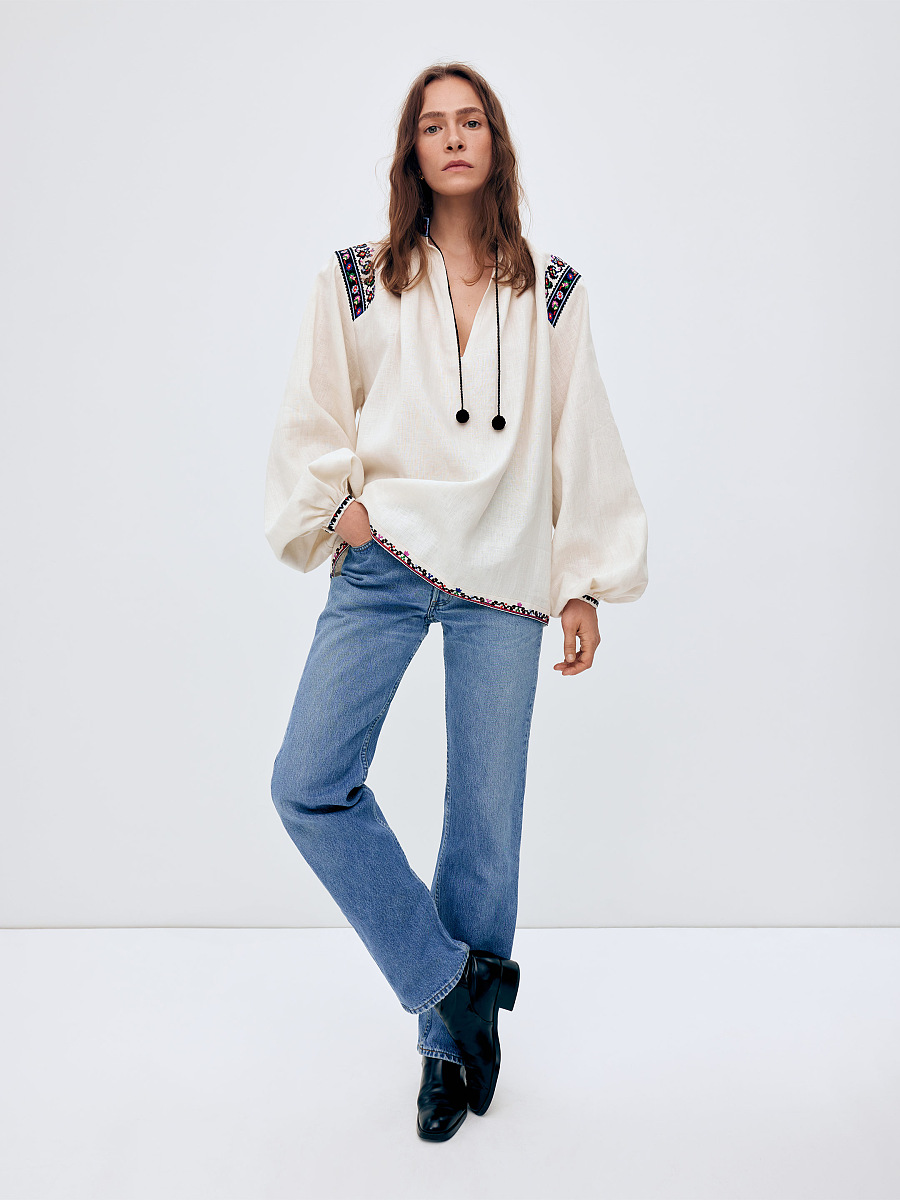 Жіноча вишита сорочка "Ольга"  фото 4