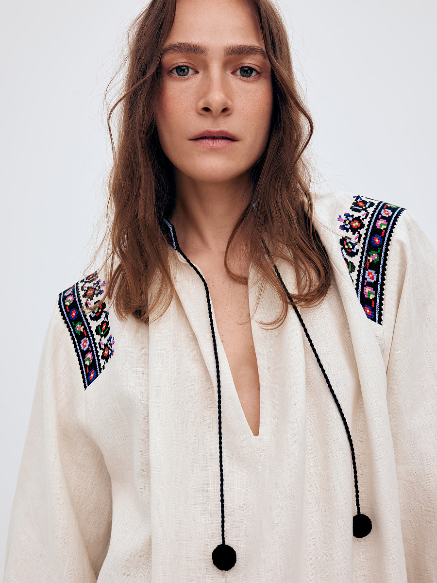 Жіноча вишита сорочка "Ольга"  фото 5