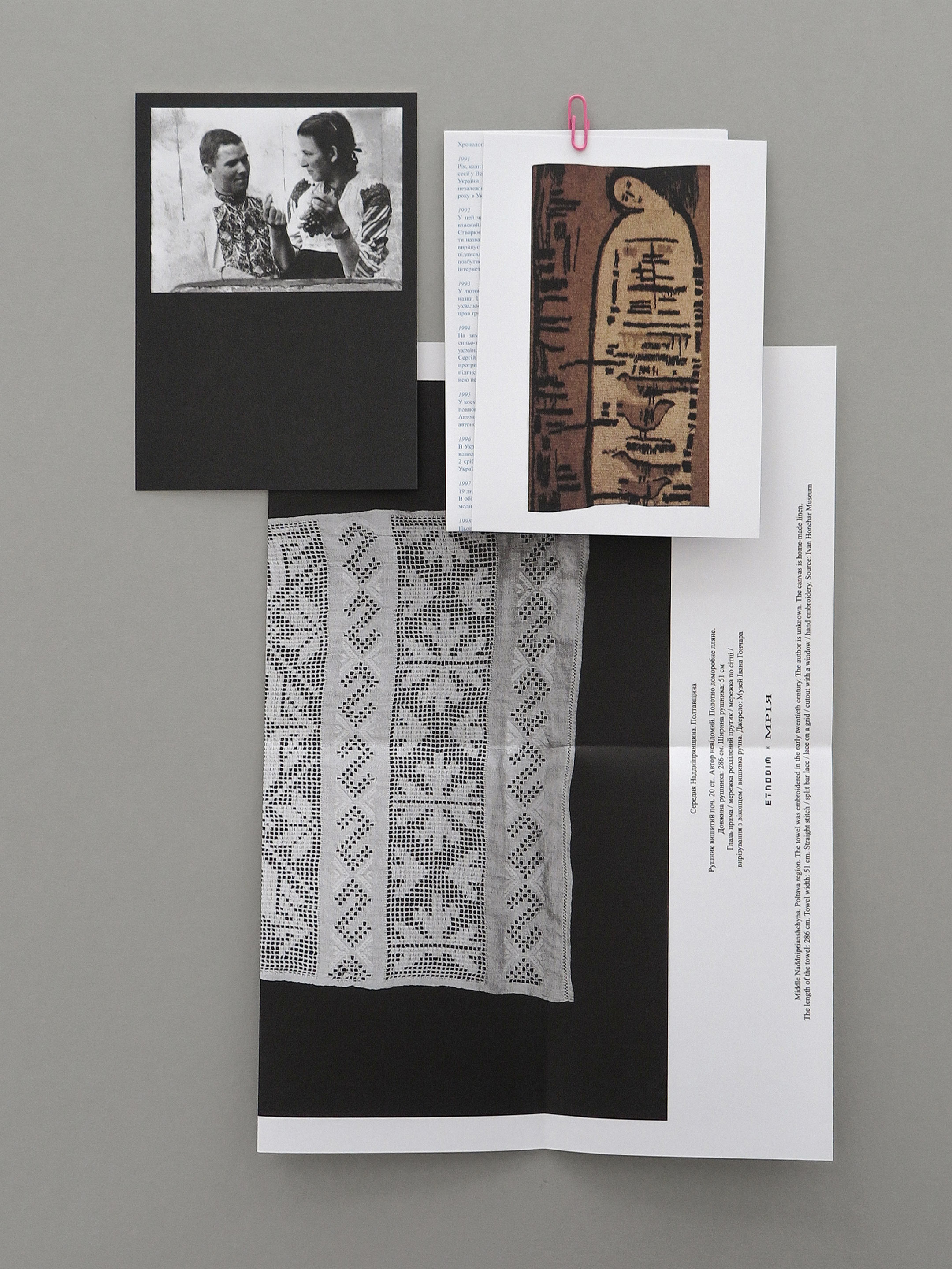 Подарунковий сет листівок Etnodim x Мрія Catalogue примірка