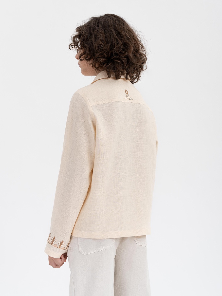 Дитяча вишита сорочка "Степовик"  фото 7