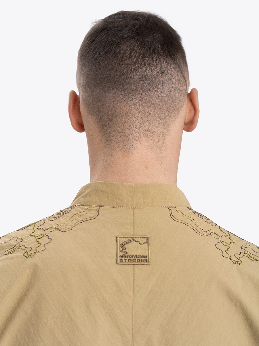 Чоловіча сорочка з вишивкою ETND-RD-SAND-MALE  фото 4