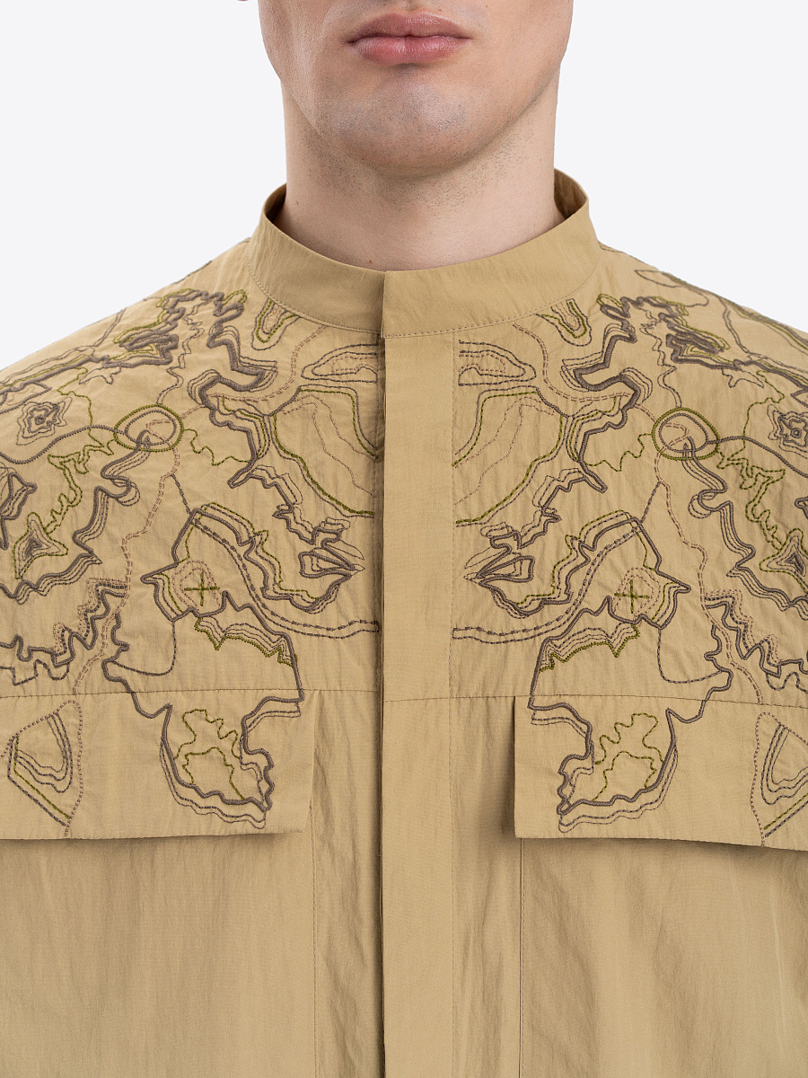 Чоловіча сорочка з вишивкою ETND-RD-SAND-MALE  фото 2