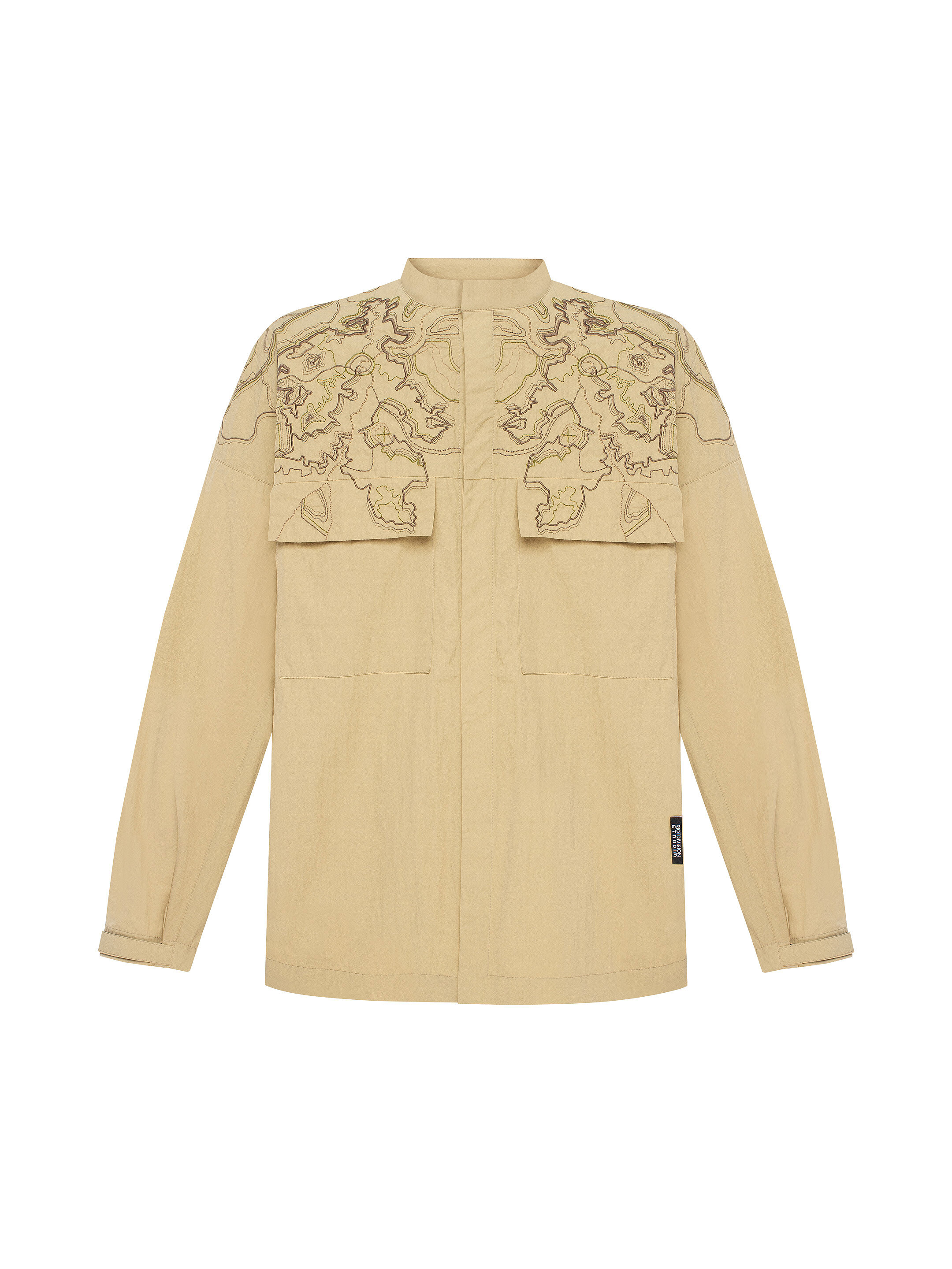 Чоловіча сорочка з вишивкою ETND-RD-SAND-MALE примірка