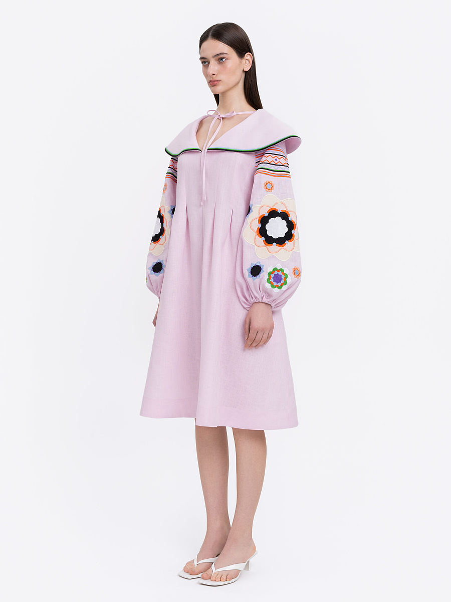 Вишита сукня "Румʼяна"  фото