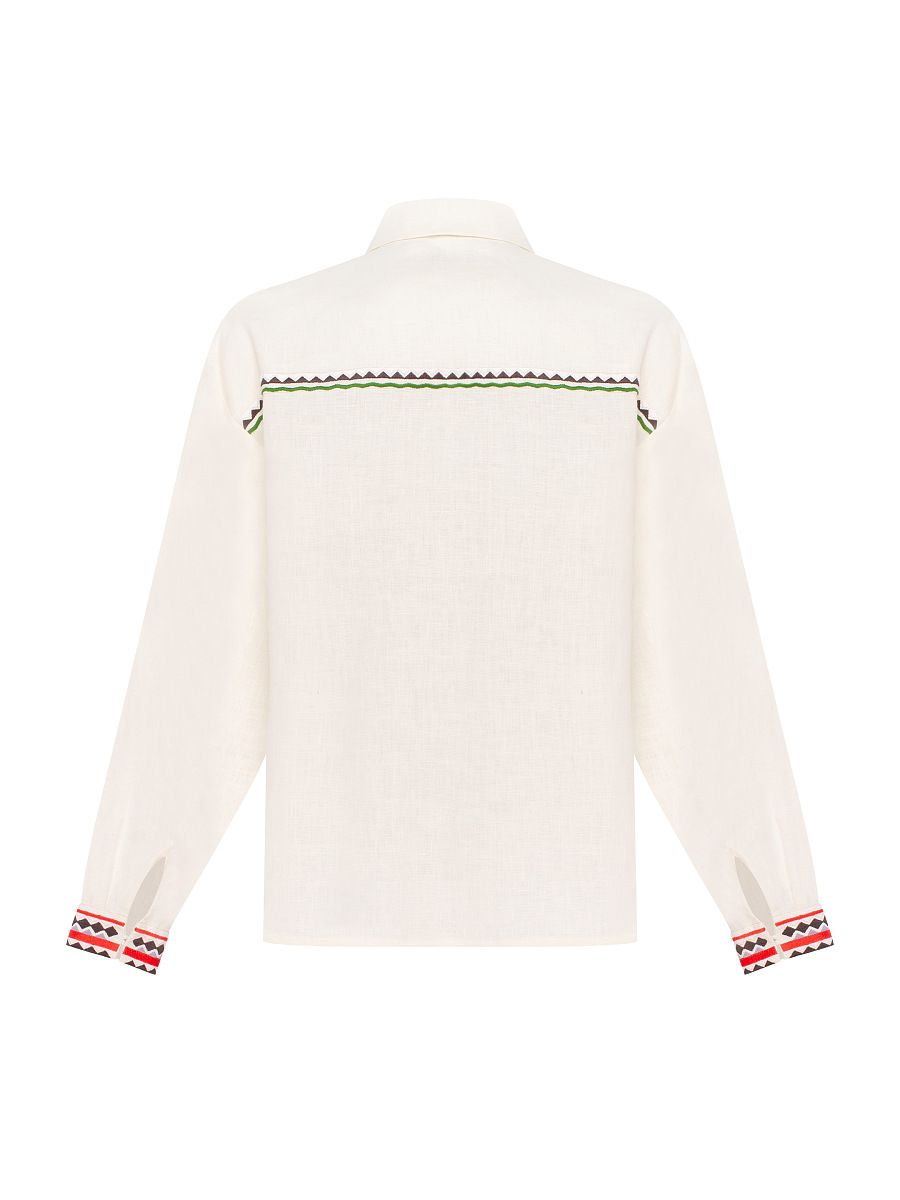 Чоловіча вишита сорочка "Дерен"  фото 6