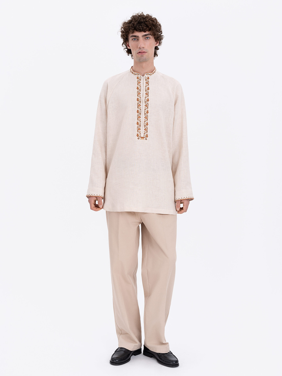 Чоловіча вишита сорочка "Кольмек"  фото