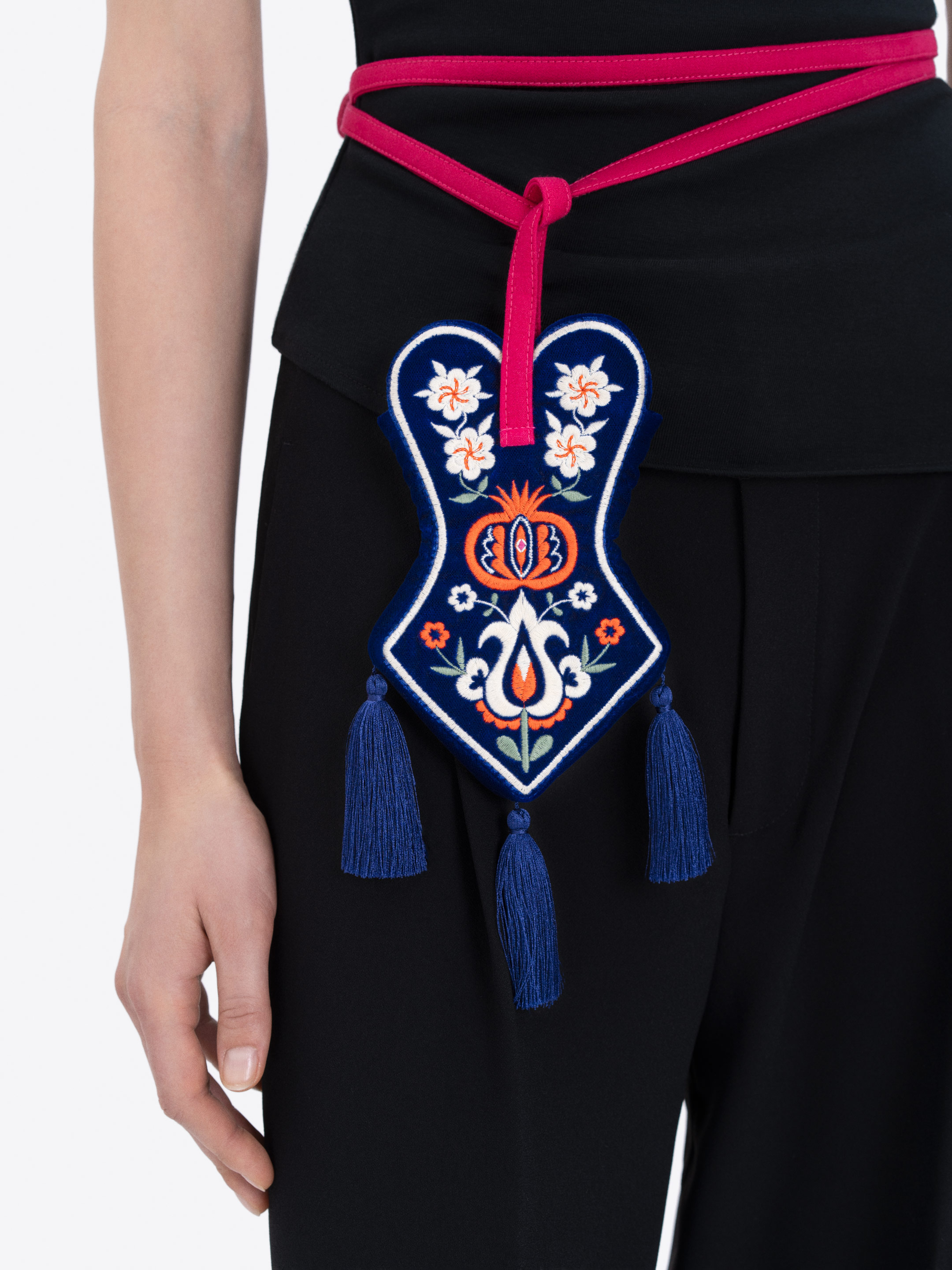 Оксамитова сумочка-прикраса "Кирим" купити