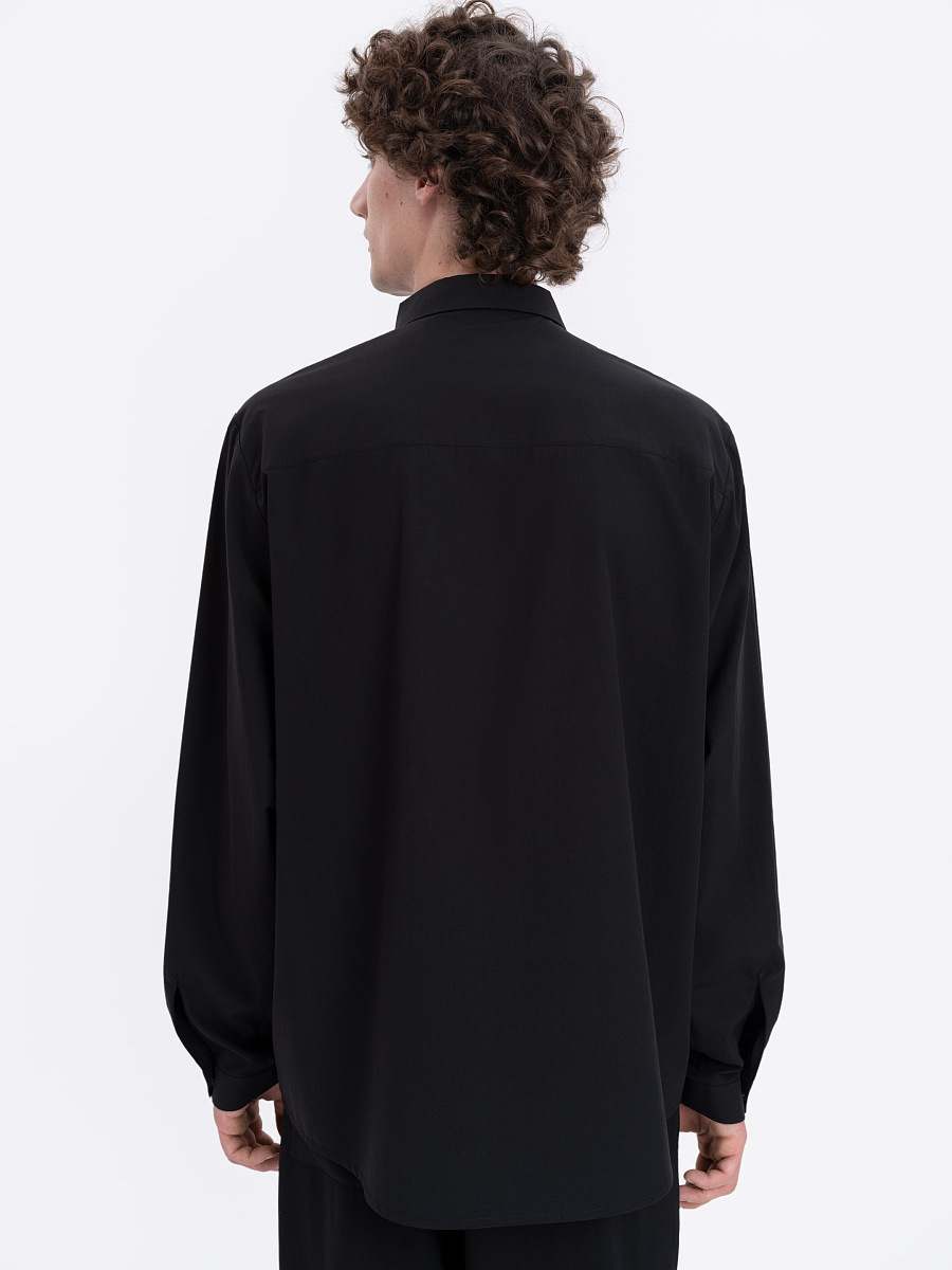 Чоловіча вишита сорочка "Чорне озеро"  фото 2