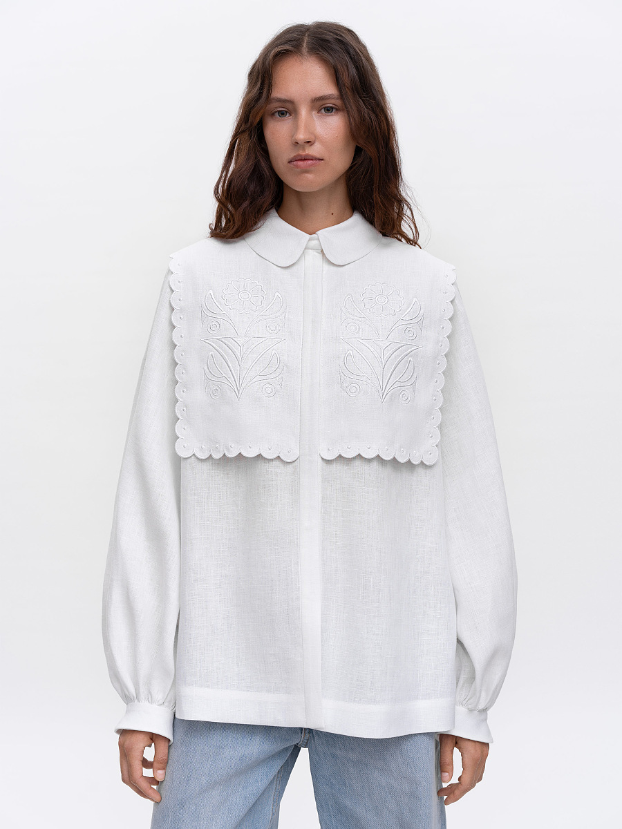 Жіноча вишита сорочка "Плин"  фото