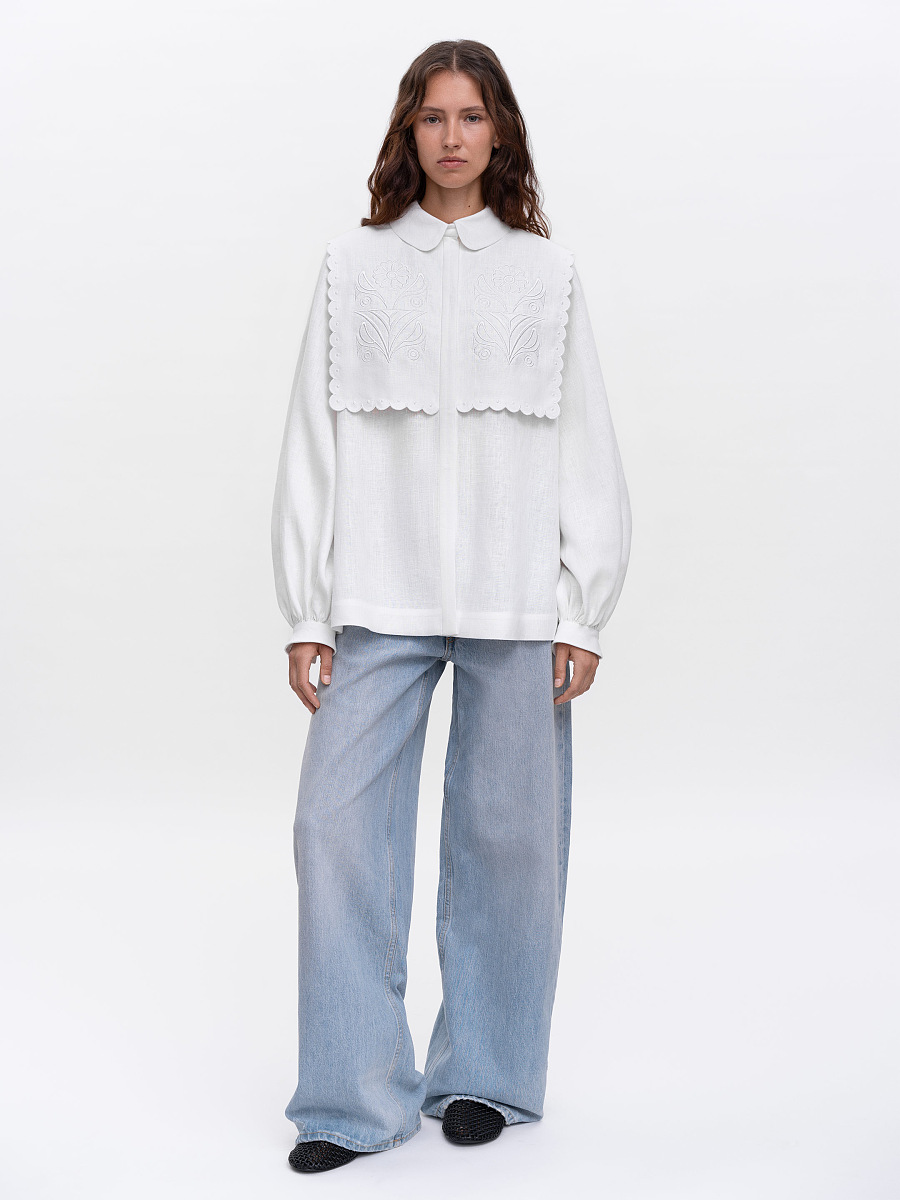 Жіноча вишита сорочка "Плин"  фото 5