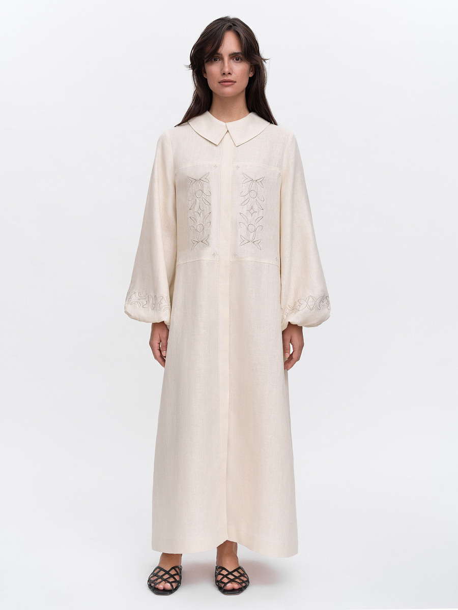 Вишита сукня "Осока"  фото