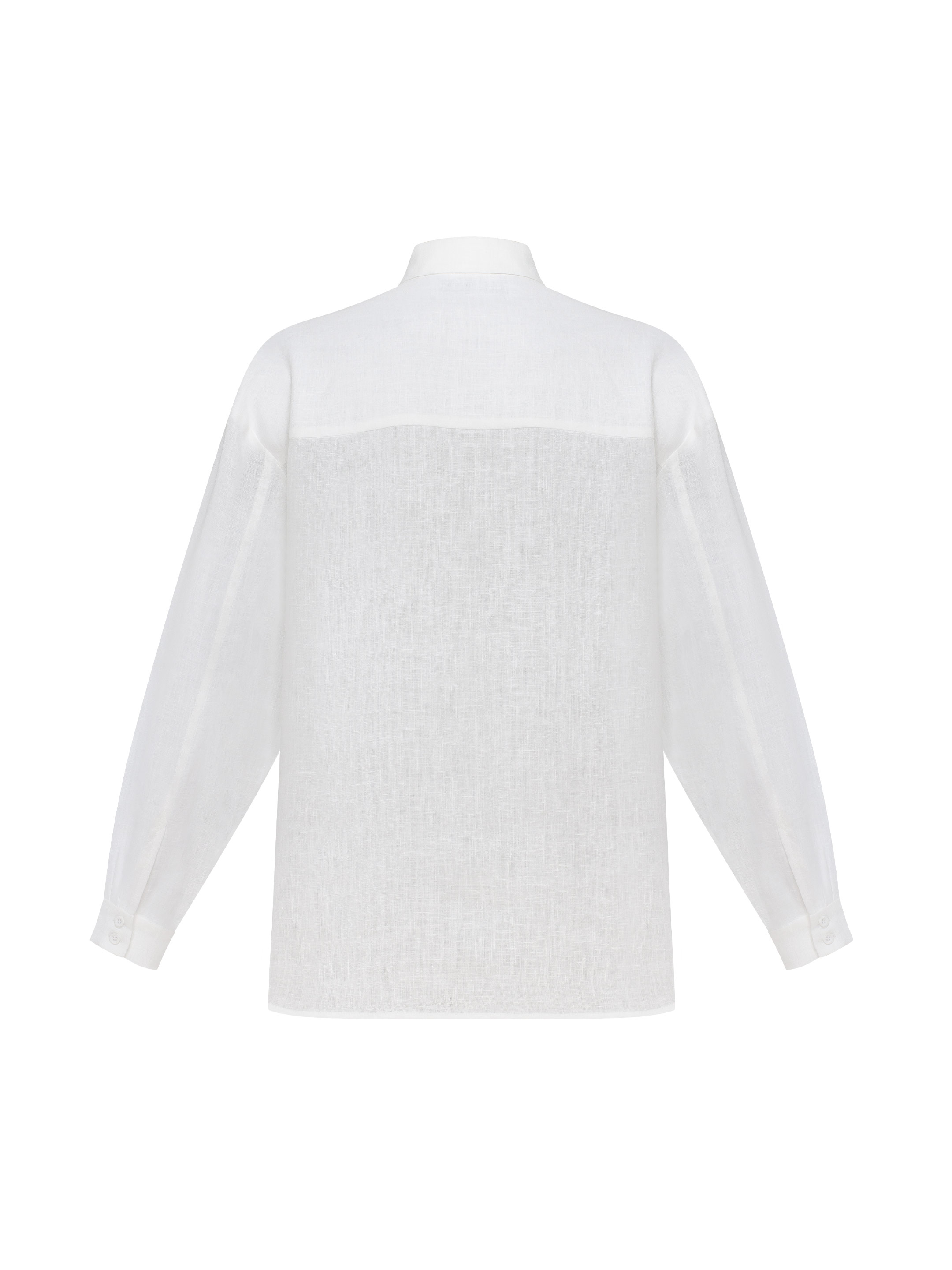 Чоловіча вишита сорочка "Василь" примірка