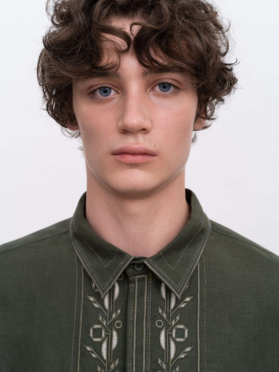 Чоловіча вишита сорочка "Гай"  фото 4