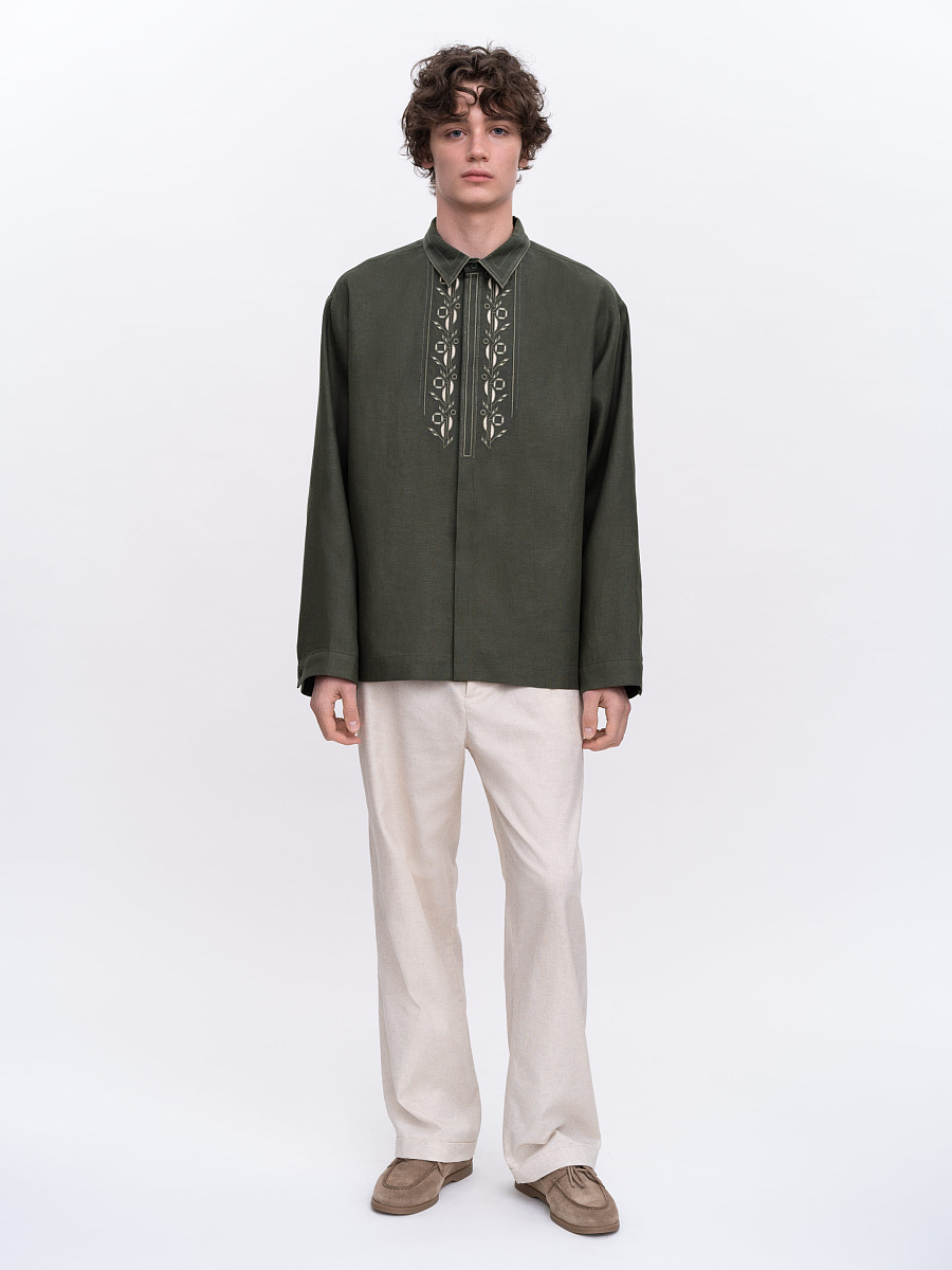 Чоловіча вишита сорочка "Гай"  фото 2