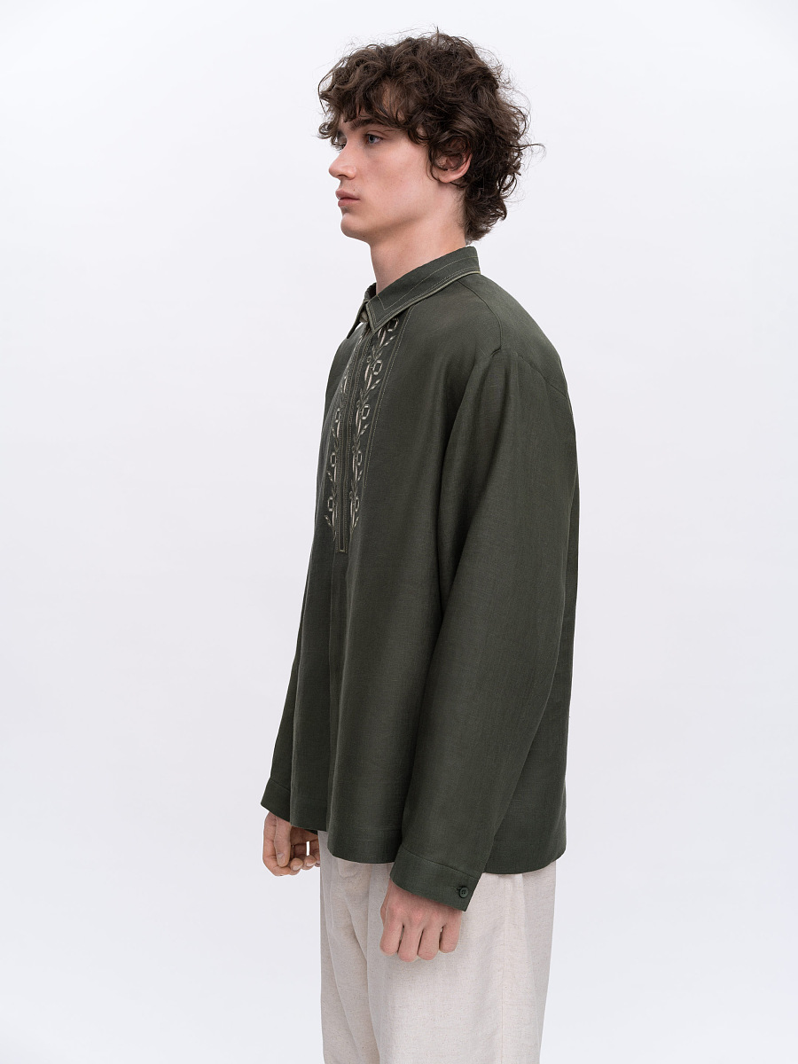 Чоловіча вишита сорочка "Гай"  фото 3