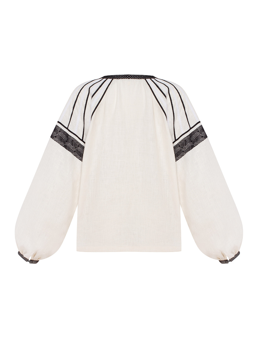 Жіноча вишита сорочка "Мізин"  фото 9