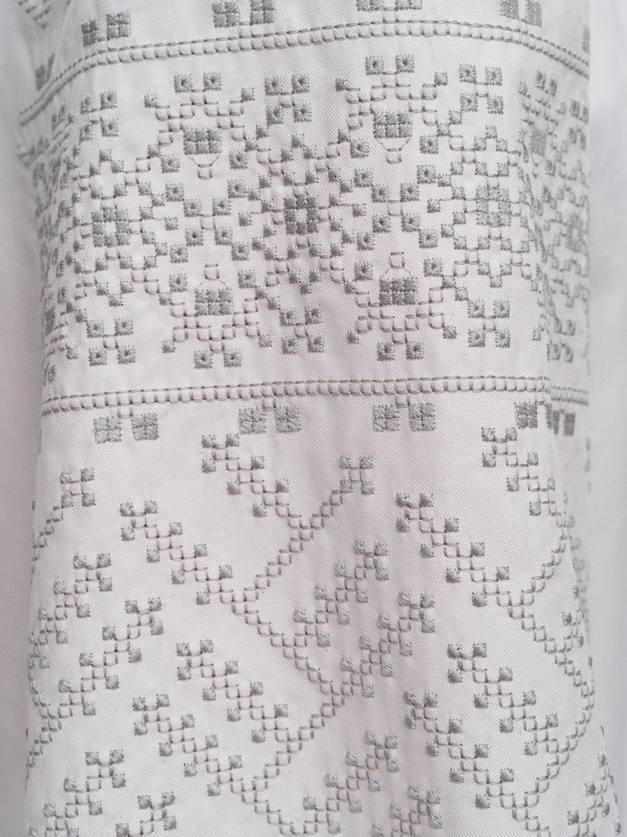 Молочна вишита сукня "Веліна"  фото 4