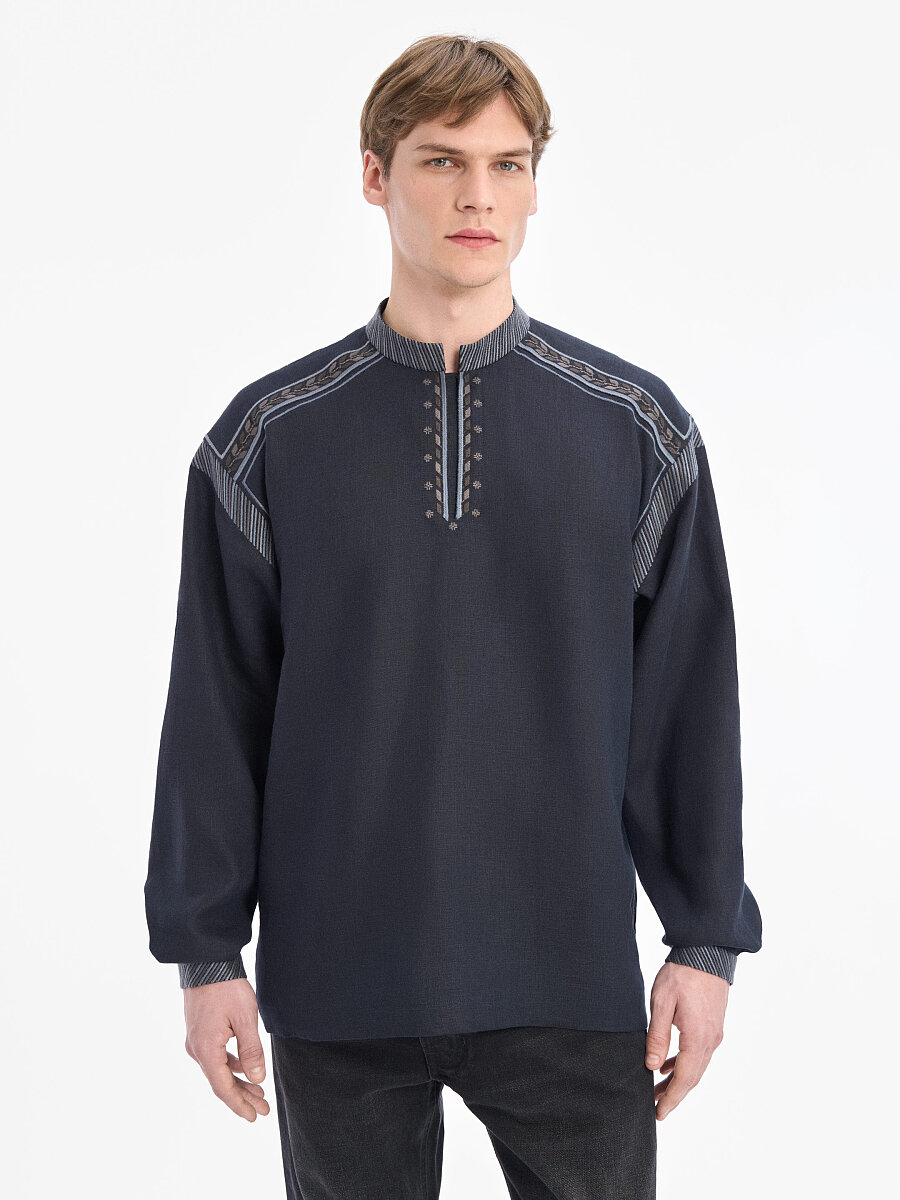 Темно-синя сорочка "Буревій" [0]